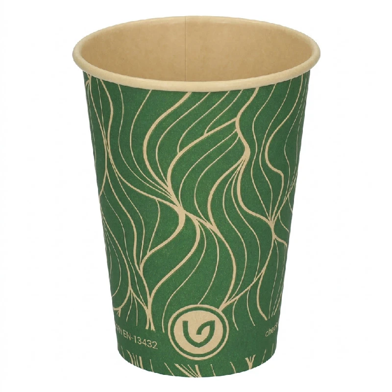 Kaffebæger 22 cl Ø70 mm Bæredygtig ML80550052 by Multiline color Sort