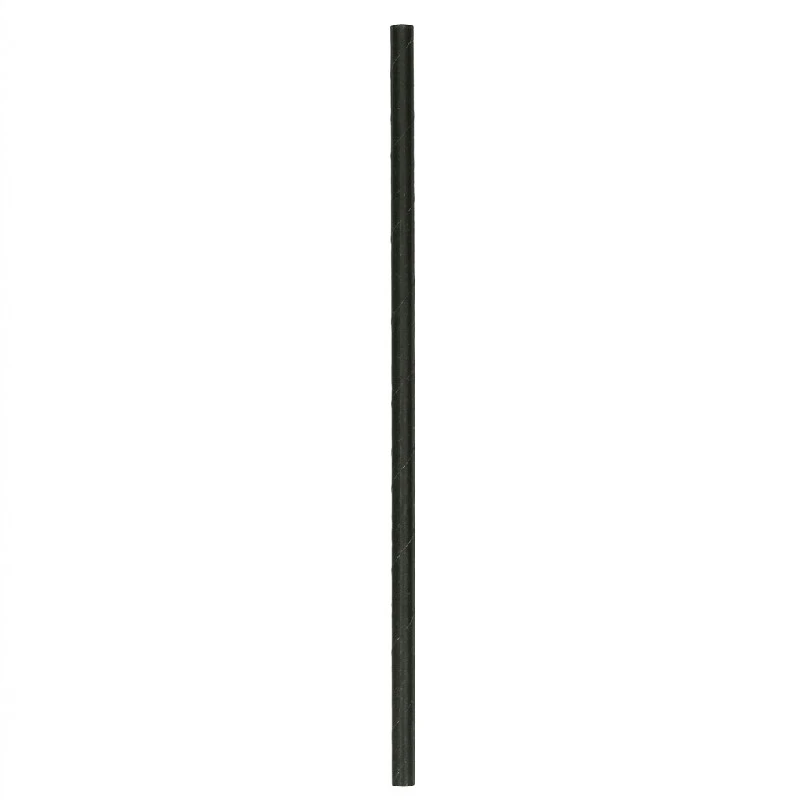 Sugerør Ø6x200 mm 4-lags uden knæk papir Sort 250 stk. ML80550022-1 by Multiline color Sort