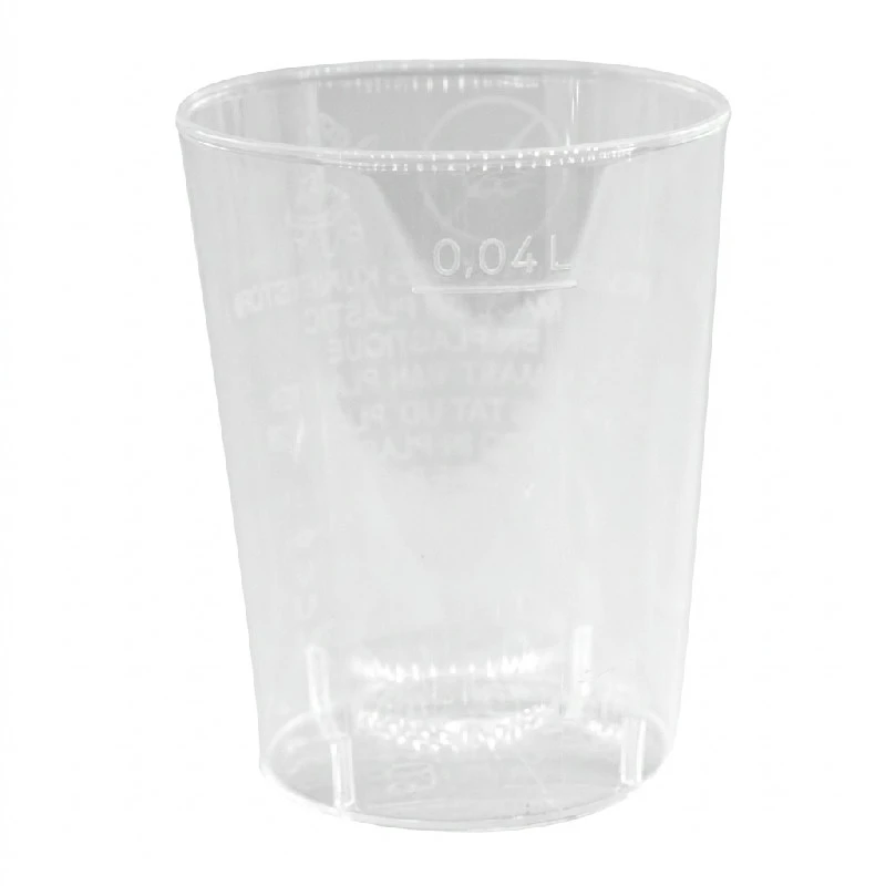 Plastglas Snapseglas 2/4 cl 50 stk. ML125724 by Multiline color Sort
