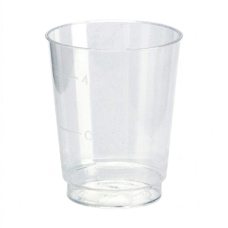 Plastglas Snapseglas 4 cl 50 stk. 125807 by Multiline color Klar
