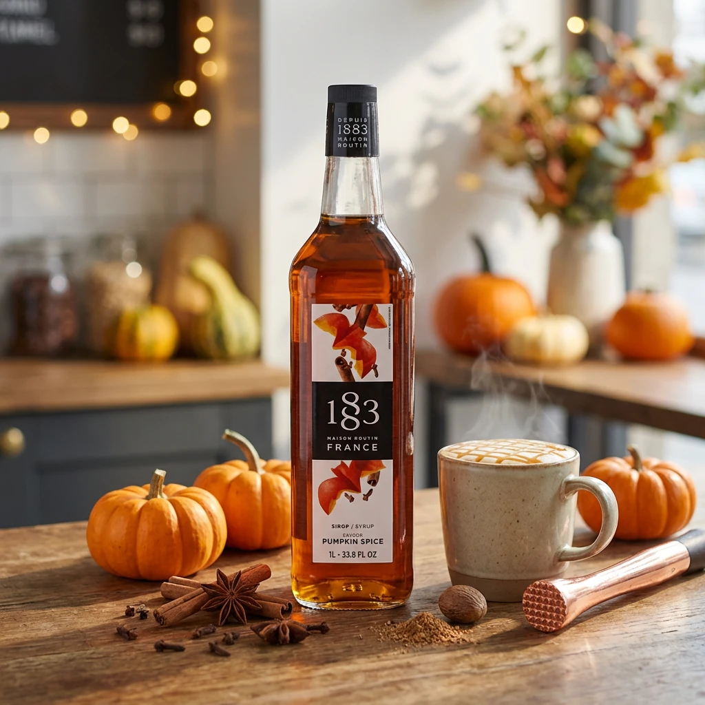 1883 Pumpkin Spice Sirup 100 cl 17-2880 by 1883 color Sort