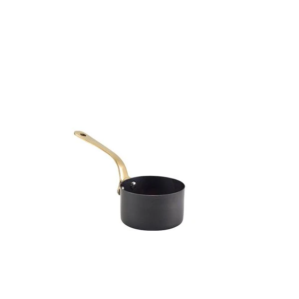 Mini sort vintage gryde 7.8 x 4.5cm SMS8BKV by Genware color Sort