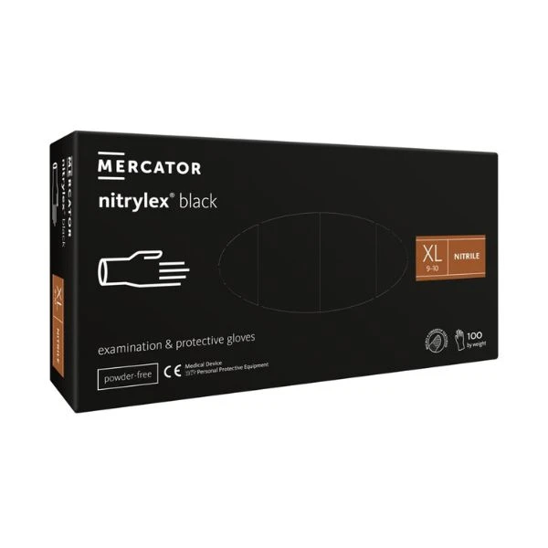 Nitrilhandske, Protect, XL, Nitril, Pudderfri, 100 stk. GS10240 by GS Supply color Sort