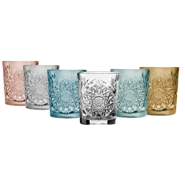 Libbey hobstar Drikkeglas 35cl - Mixkasse Hobstarmix by LIBBEY color Sort