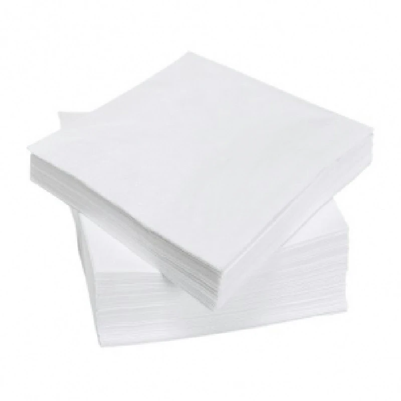 Frokostserviet, 33x33 cm, hvid, 100 stk. 10499 by GS Supply color Hvid