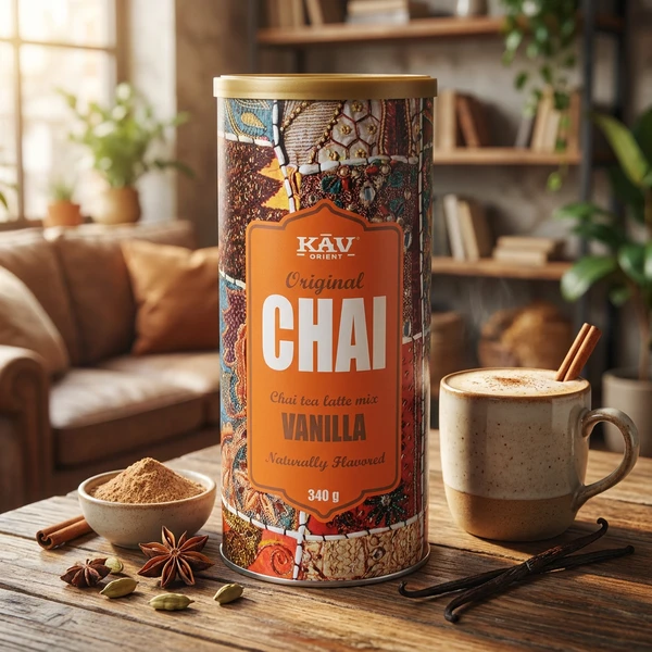 Chai Vanilla 340 g dåse KAV3205 by KAVALAN color Sort
