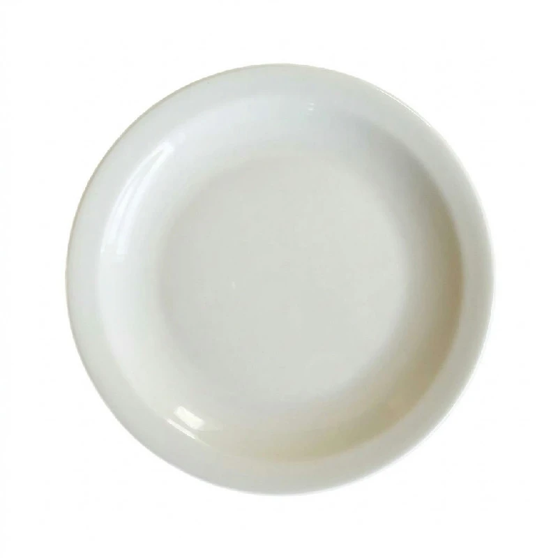 Amalie Dessert Tallerken 21 cm Hvid 5010128 by Amalie color Sort