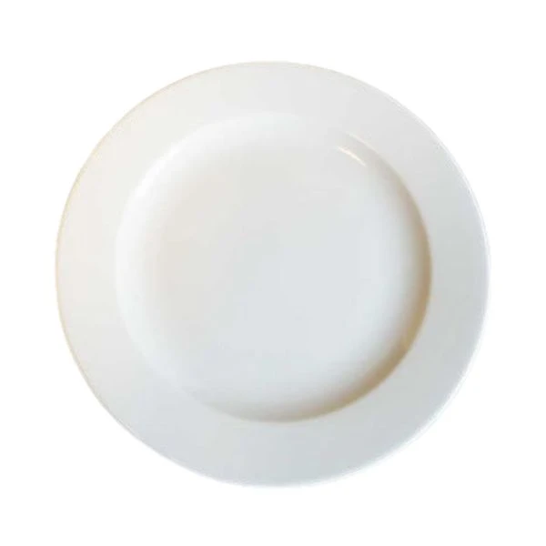 Amalie flad tallerken 30,5 cm hvid 5010145 by Amalie color Sort