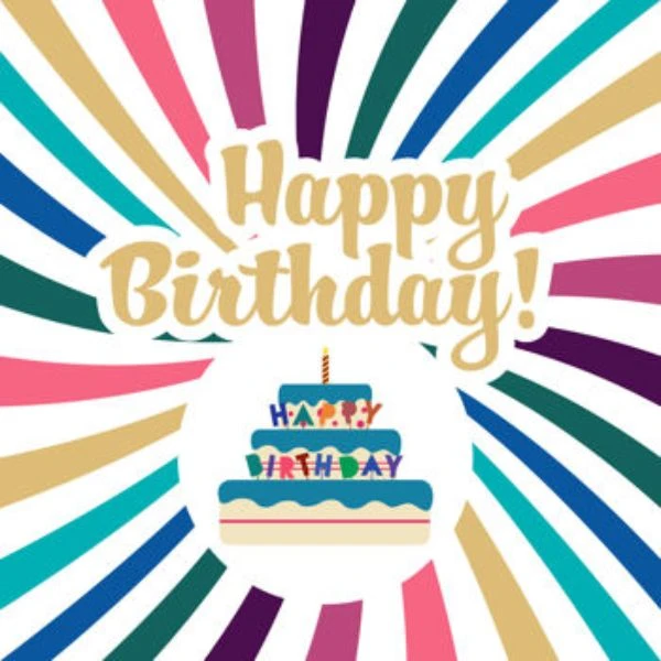 Serviet Happy Birthday 3-Lags 20 stk. 4200183  color Sort