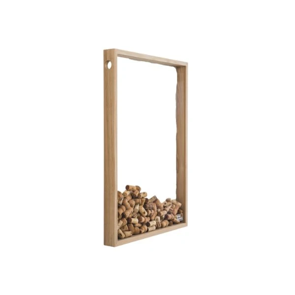 Ramme til vinpropper - Den Store i Egetræ WF102 by Wineframe color Sort