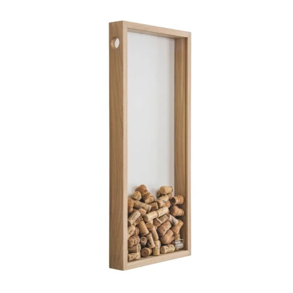 Ramme til vinpropper - Den Lange i Egetræ WF103 by Wineframe color Sort