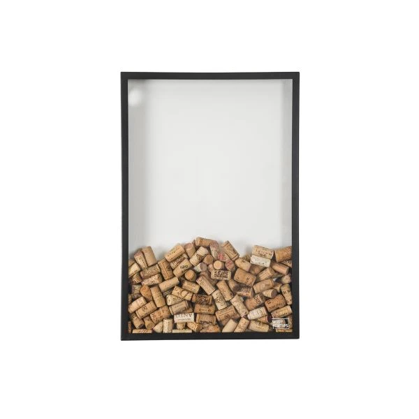 Ramme til vinpropper - Den Lille i Mat sort WF301 by Wineframe color Sort