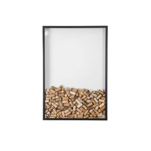 Ramme til vinpropper - Den Store i Mat sort WF302 by Wineframe color Sort