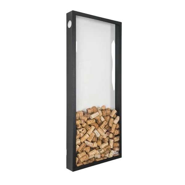 Ramme til vinpropper - Den Lange i Mat sort WF303 by Wineframe color Sort