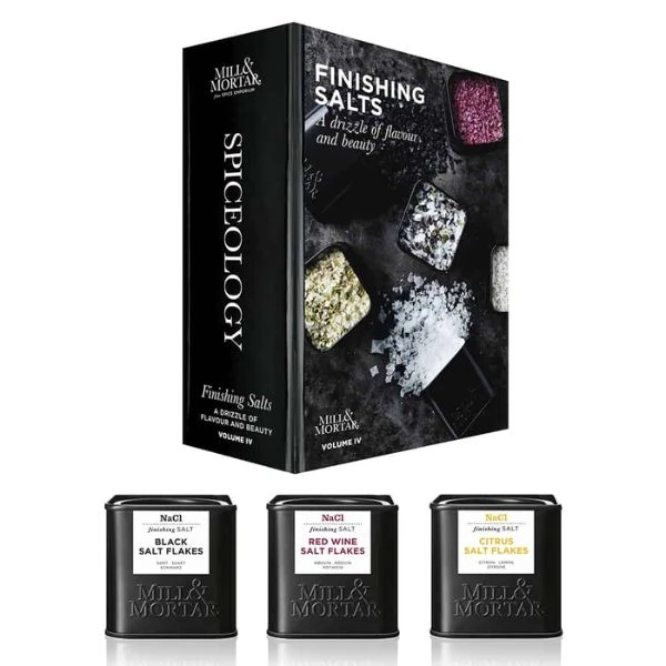 Finishing Salts - Gaveæske 30087MM by mill&morto color Sort