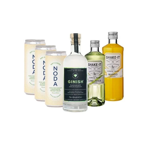 Gin Hass Alkoholfri - DrinksPakke Barlifepakke1AF by Barlife color Sort
