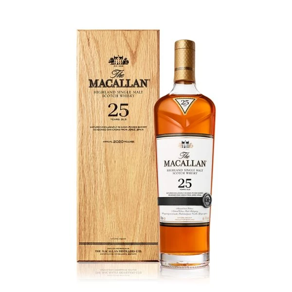 Macallan Sherry Oak 25 YO Highland Single Malt FL 70 10012309 by MACALLAN color Sort