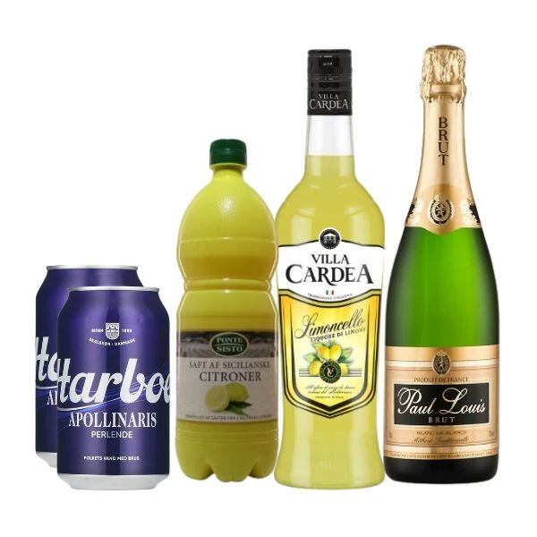 Limoncello Spritz - DrinksPakke Barlifepakke71 by Barlife color Sort