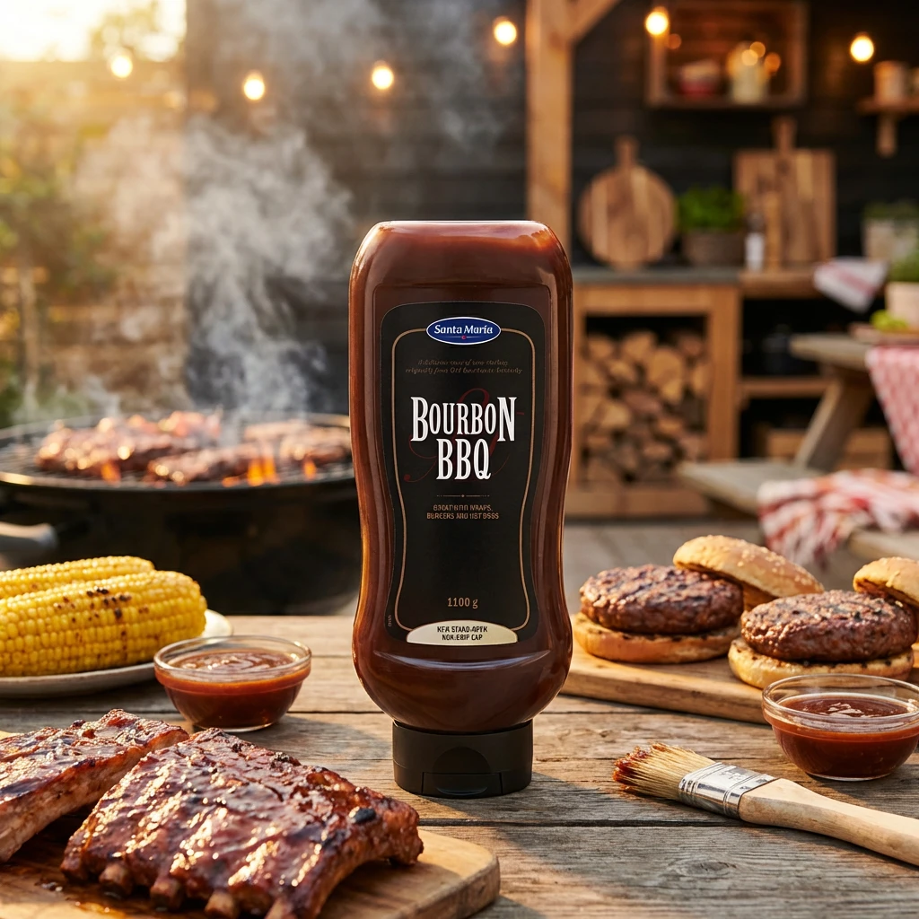 Bourbonsauce Barbecue Santa Maria 1,1KG 215860 by Santa Maria color Sort