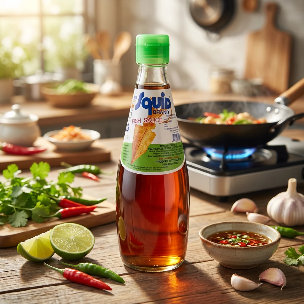 Fiskesauce Squid 300ML 263201 by Squid color Sort
