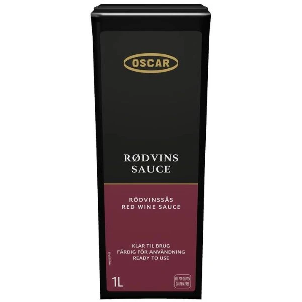 Rødvinssauce klar til brug Oscar 1LTR 34090 by OSCAR color Sort
