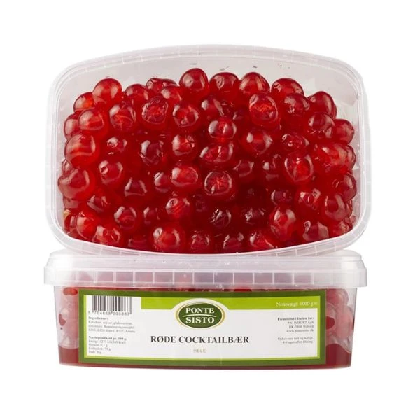 Cocktailbær rød Hel Ponte Sisto 1KG 159007 by Ponte Sisto color Sort