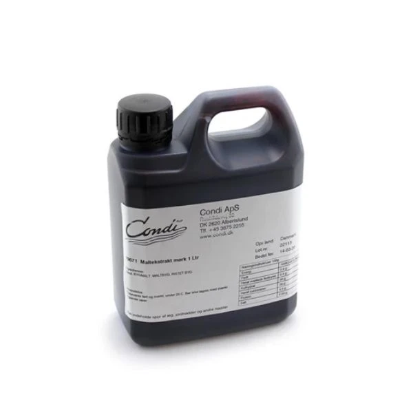 Maltekstrakt Mørk Flydende Condi 1LTR 265662 by Condi color Sort