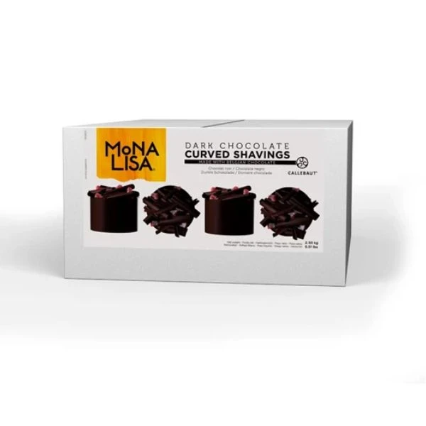 Chokoladespåner Mørk Mona Lisa 2,5KG 313758 by Mona Lisa color Sort