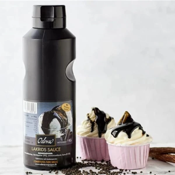 Dessertsauce med lakrids Odense Marcipan 1 kg 271330 by Odense Marcipan color Sort