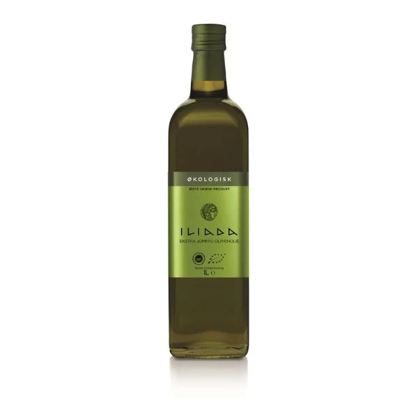 Olivenolie, ekstra jomfru Øko Iliada 1LTR 202752 by Iliada color Sort