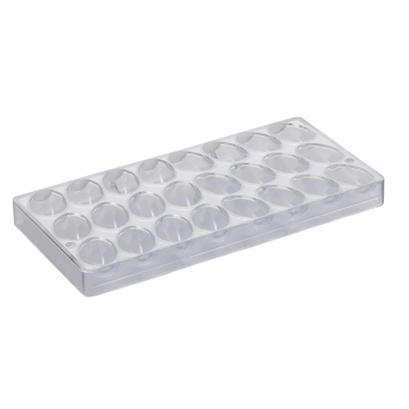 Schneider chokoladeform, æg, 24 huller, 4,3 x 3 cm 55903924 by Schneider color Sort