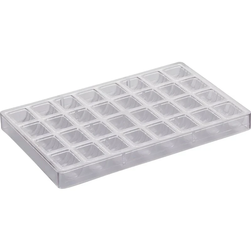 Schneider chokoladeform, rektangel, 32 huller, 3,5 x 2,5 cm 55903925 by Schneider color Sort