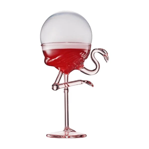 Flamingo Glas 175ml 6 stk. GLASSWARE_FLAMINGO by Flavour Blaster color Sort