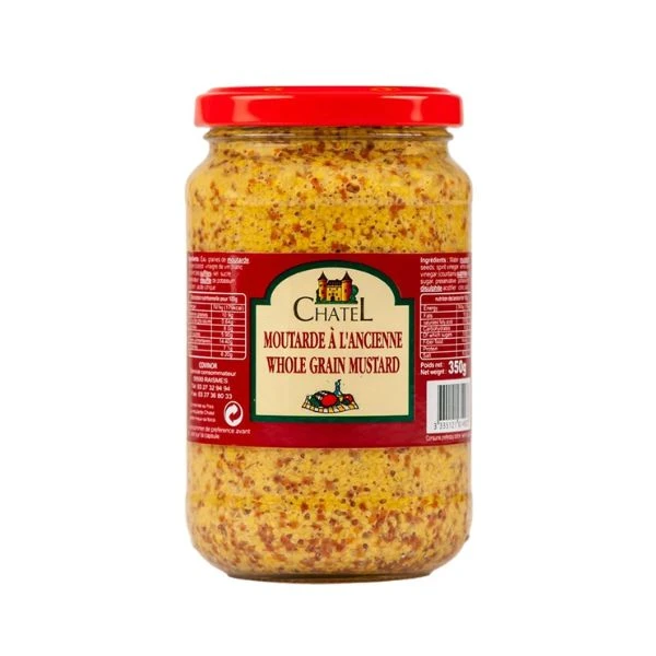 Sennep Grovkornet Stærk FR GL 370 G 96541 by CHATEL color Sort
