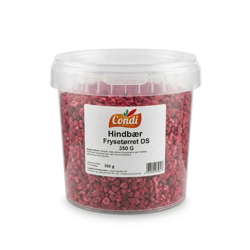 Hindbær Frysetørret DS 350 G 329932 by Condi color Sort