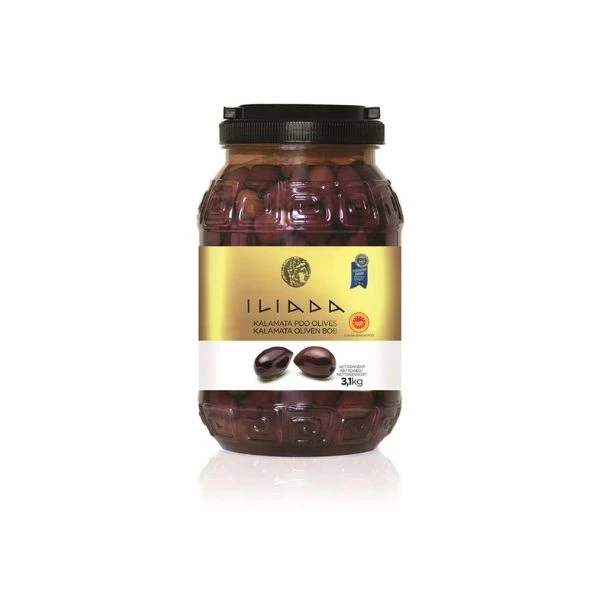 Oliven Kalamata PDO BT 3,1 KG 269525 by Iliada color Sort