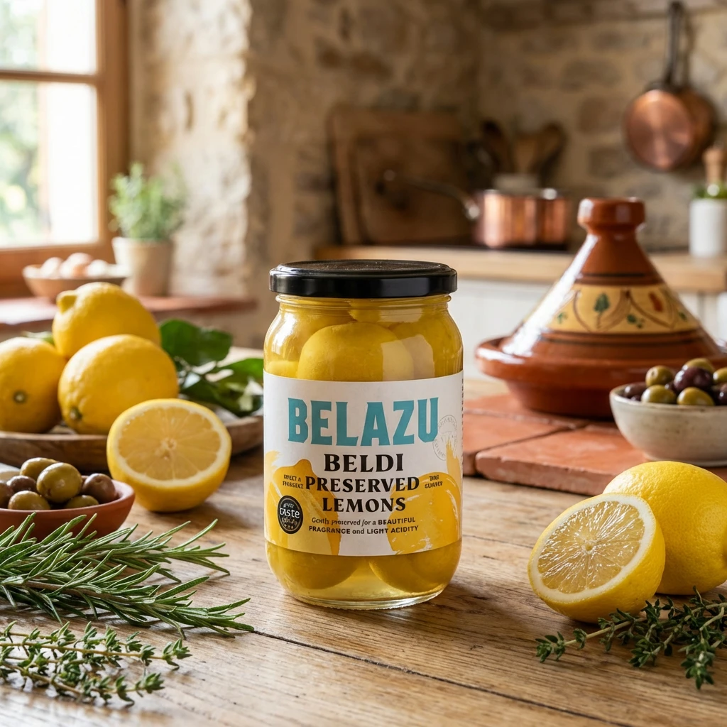 Citroner Saltsyltet GL 350 G 216975 by Belazu color Sort