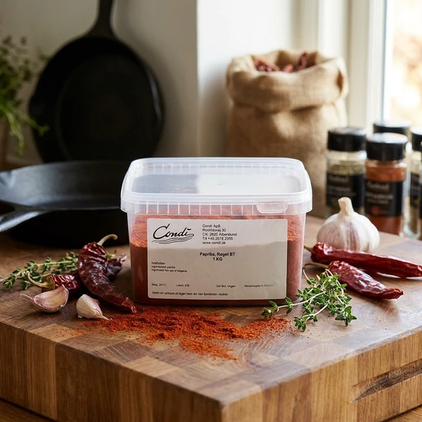 Krydderi Paprika Røget BT 1 KG 67146 by Condi color Sort