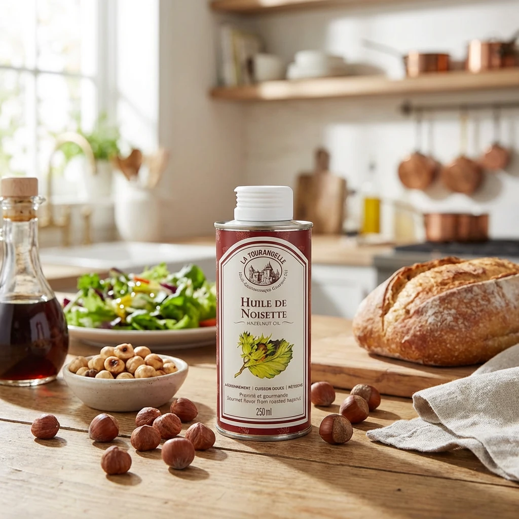 Hasselnøddeolie 250 ml 343153 by La Toura color Sort