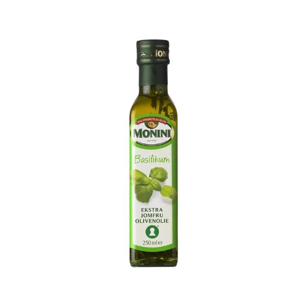 Olivenolie Jomfru ekstra Basil FL 250 ML 64339 by Monini color Sort