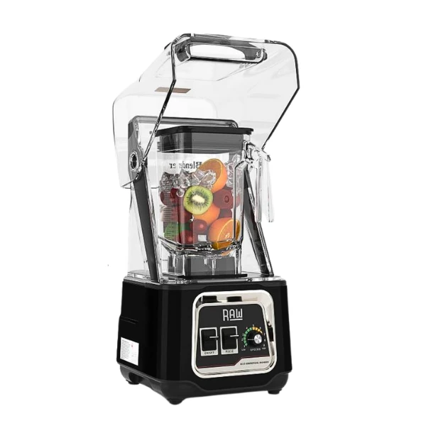 RAW Blender Q 3.0 HK 1.5 L Sort. 2200W RAWQ3.0 by Raw Blende color Sort