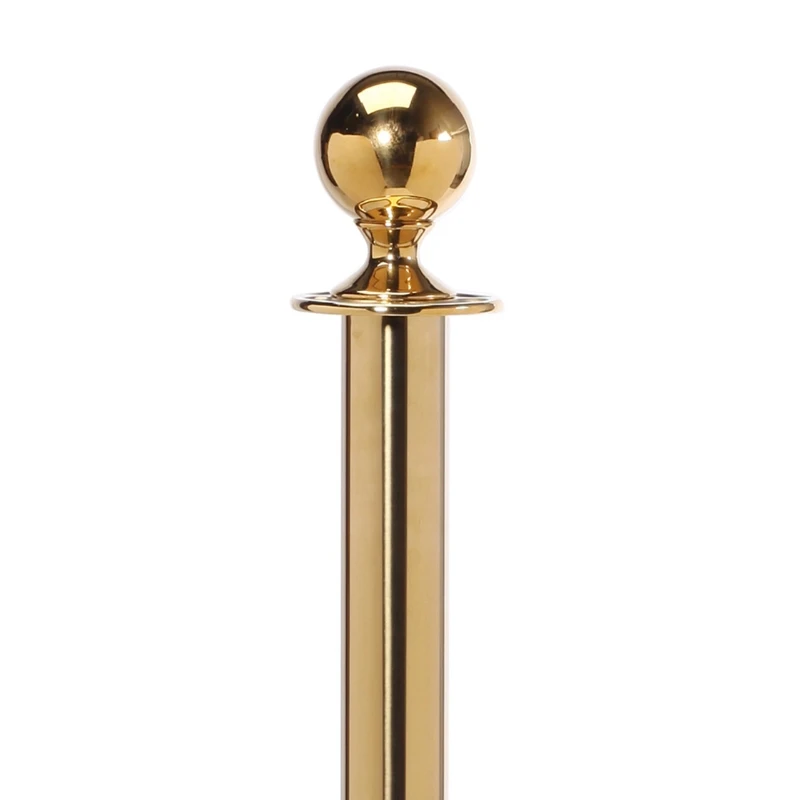 Afspærringsstolpe - Guld, 100 cm AF700 by Barlife color Sort
