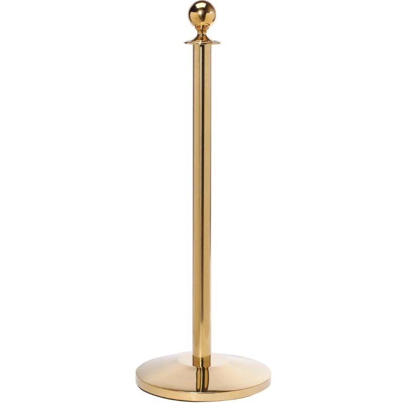 Afspærringsstolpe - Guld, 100 cm AF700 by Barlife color Sort