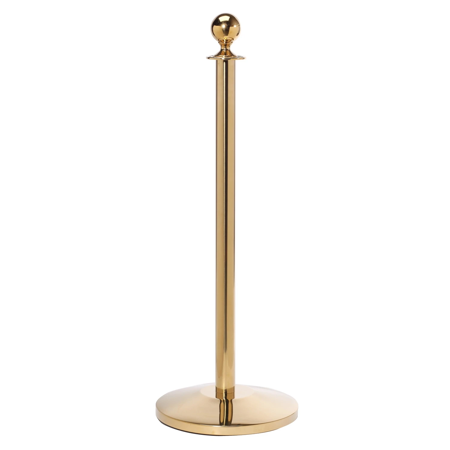 Afspærringsstolpe - Guld, 100 cm AF700 by Barlife color Sort