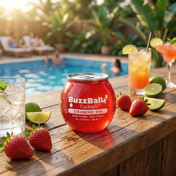BuzzBallz Strawberry Rita 20 cl 6909314 by BuzzBalls color Sort