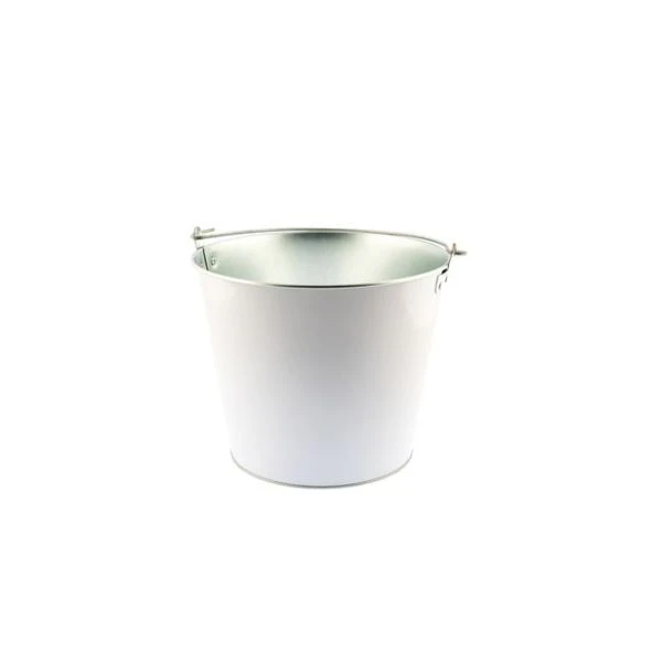 Hvid metal vinkøler med håndtag, 5 liter 6312BB00 by koala color Sort