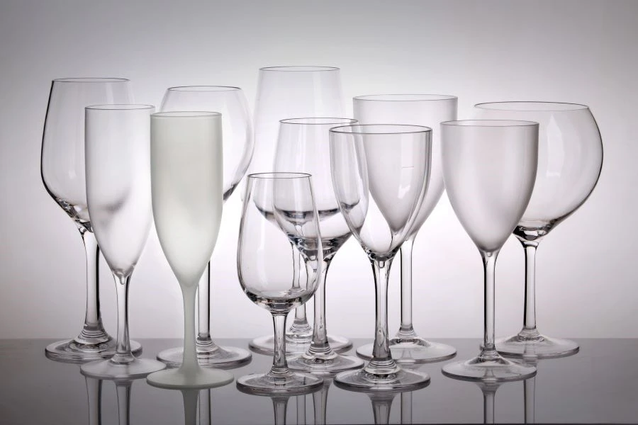 Vin Frosted 25 cl 300151 by GLASS4EVER color Klar