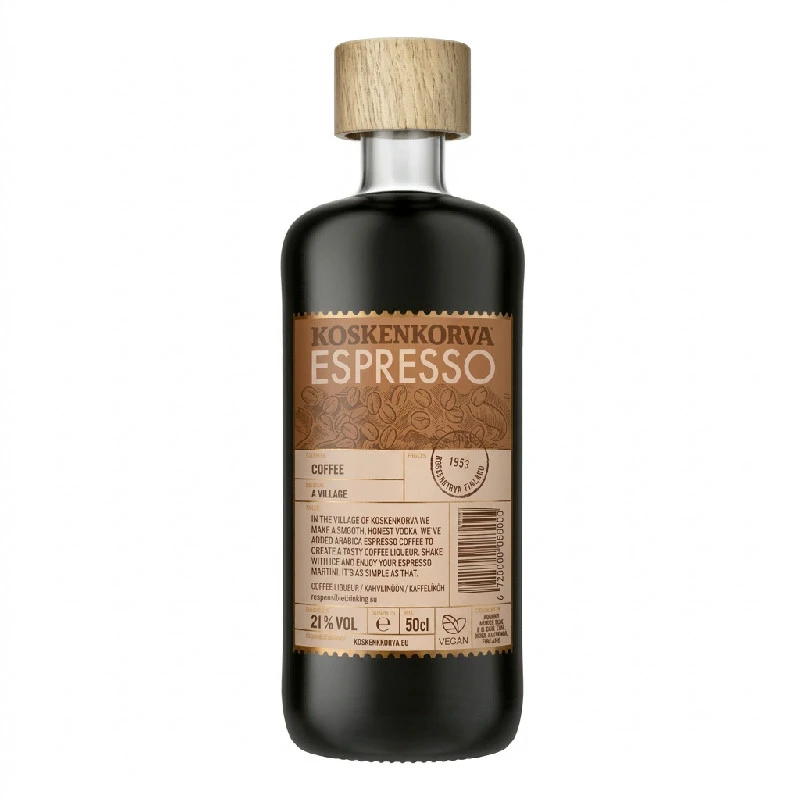 Koskenkorva Espresso Likør FL 50 207890 by KOSKENKORV color Sort
