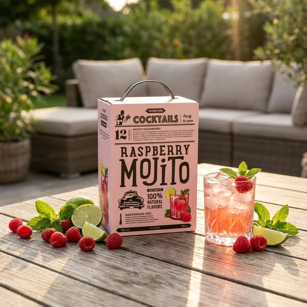 Classic Cocktails Raspberry Mojito (BiB) 150 cl. 206813 by Classic Cocktails color Sort