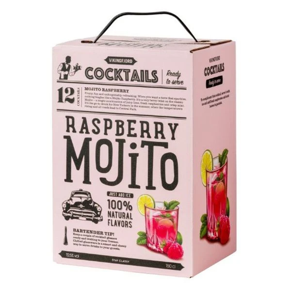Classic Cocktails Raspberry Mojito (BiB) 150 cl. 206813 by Classic Cocktails color Sort